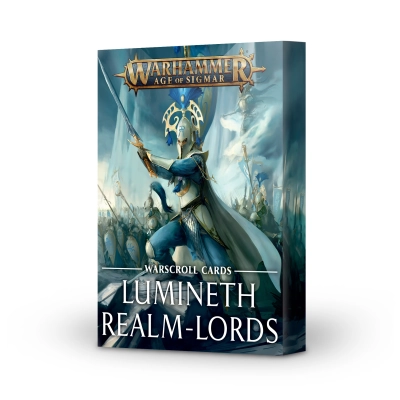 Tanie karty Warscroll Cards Lumineth Realm-lords z Games Workshop