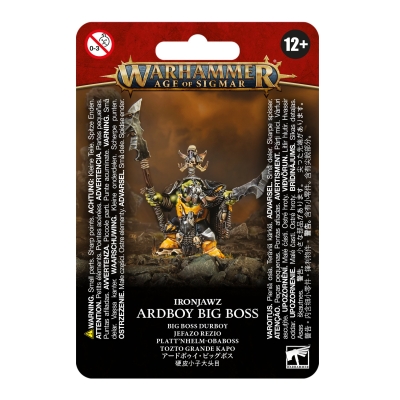 Cheap Miniature Orruk Warclans Ardboy Big Boss z Games Workshop