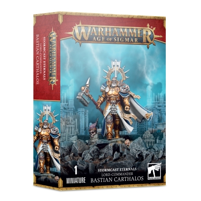 Tania figurka Stormcast Eternals Lord-Commander Bastian Carthalos z Games Workshop