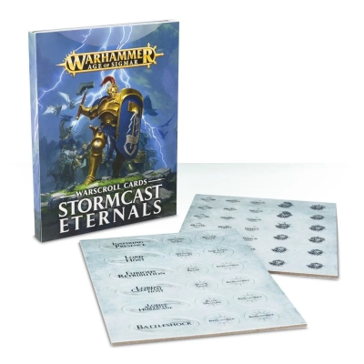 Tanie karty Warscroll Cards Stormcast Eternals z Games Workshop