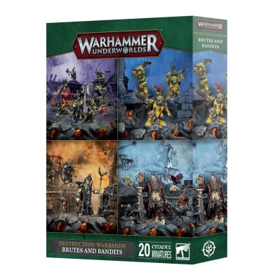 Tanie figurki Warhammer Underworld Destruction Warbands Brutes and Bandits z Games Workshop