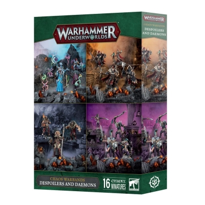 Tanie figurki Warhammer Underworld Chaos Warbands Despoilers and Daemons z Games Workshop