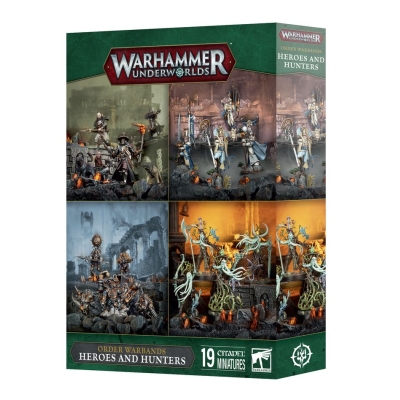 Tanie figurki Warhammer Underworld Order Warbands Heroes and Hunters z Games Workshop