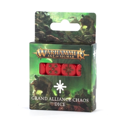 Tanie kostki Grand Alliance Chaos Dice z Games Workshop