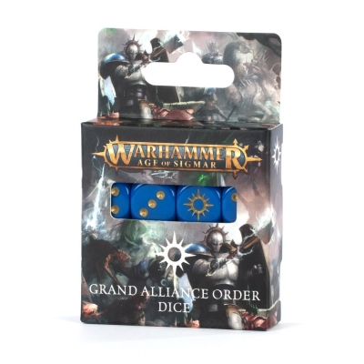 Tanie kostki Grand Alliance Order Dice z Games Workshop