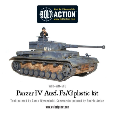 Czołg Panzer IV AUSF. F1/G/H Medium tank - figurka  Bolt Action