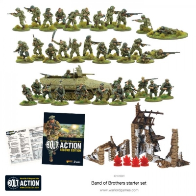 Bolt Action Starter Game - Band of Brothers - zawartość