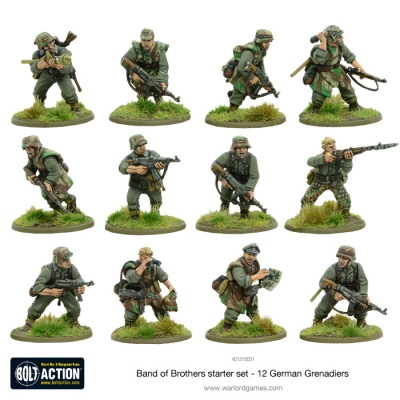 Bolt Action Starter Game - Band of Brothers /GER Force/