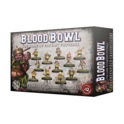 Tanie figurki Halfling Blood Bowl Team Greenfield Grasshuggers z Games Workshop