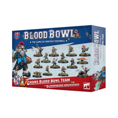 Tanie figurki Gnome Blood Bowl Team The Glimdwarrow Groundhogs z Games Workshop