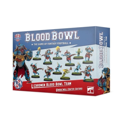 Lizardmen Blood Bowl Team – Gwaka'moli Crater Gators