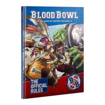 Tania książka Blood Bowl The Official Rules z Games Workshop