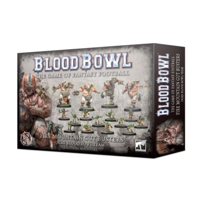 Ogre Blood Bowl Team – Fire Mountain Gut Busters