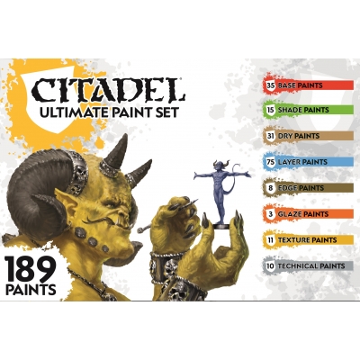 Ultimate Paint Set - farbki CITADEL