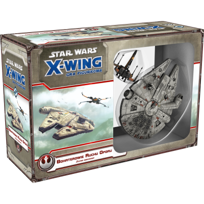 Figurki Star Wars X-Wing; Bohaterowie Ruchu Oporu - sklep z grami