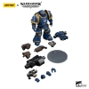 JOYTOY Ultramarines Legion MKIII Tactical Support Squad Legionary with Heavy Bolter Warhammer The Horus Heresy Action Figure 1/18 Figurka 20 cm