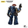 JOYTOY Ultramarines Legion MKIII Tactical Squad Sergeant with Power Sword Warhammer The Horus Heresy Action Figure 1/18 Figurka 20 cm