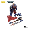 Ultramarines Primaris Captain with Power Sword and Plasma Pistol - Figurka JOYTOY 12 cm