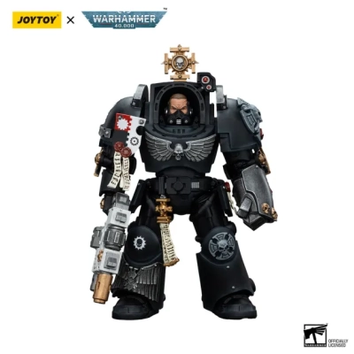 JOYTOY Iron Hands Captain in Terminator Armour Warhammer 40k Action Figure 1/18 Figurka 20 cm