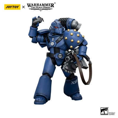 JOYTOY Ultramarines MKVI Tactical Squad Legionary with Bolter & Chainblade Warhammer The Horus Heresy Action Figure 1/18 Figurka 20 cm