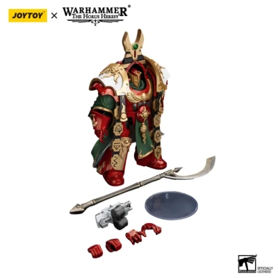 JOYTOY Thousand Sons Legion Praetor in Cataphractii Terminator Armour Warhammer The Horus Heresy 1/18 Figurka 12 cm