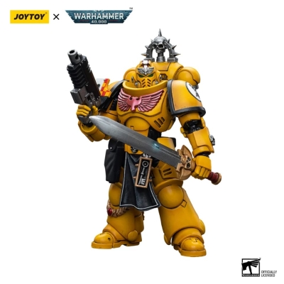 Imperial Fists Lieutenant with Power Sword - Figurka JOYTOY 12 cm