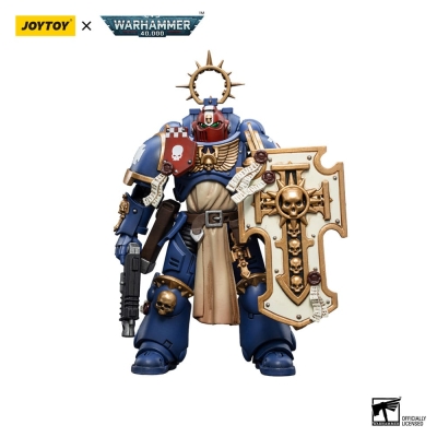 Figurka JOYTOY Ultramarines Bladeguard Veteran Brother Sergeant Proximo - skala 1:18