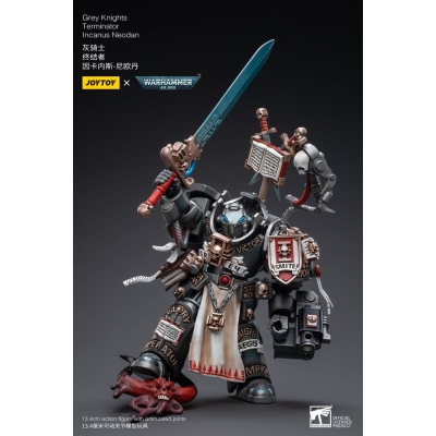 Grey Knights Terminator Incanus Neodan - Figurka JOYTOY 12 cm