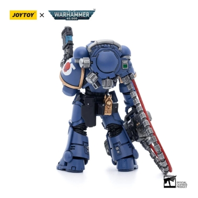 Ultramarines Hellblasters Sergeant Ulaxes - Figurka JOYTOY 12 cm