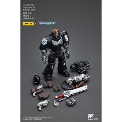 Iron Hands Intercessors Brother Ignar - Figurka JOYTOY 12 cm