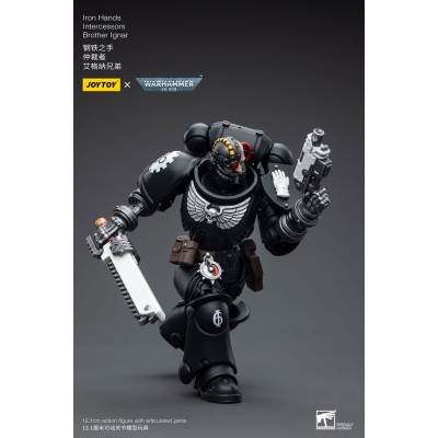 Iron Hands Intercessors Brother Ignar - Figurka JOYTOY 12 cm