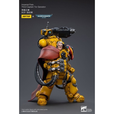 Imperial Fists Third Captain Tor Garadon - Figurka JOYTOY 13 cm