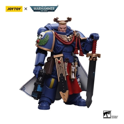 Ultramarines Primaris Captain with Power Sword and Plasma Pistol - Figurka JOYTOY 12 cm