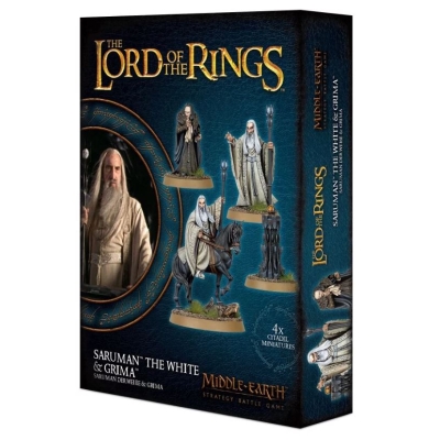 Figurki LOTR - Saruman™ the White & Gríma w tanim sklepe GW