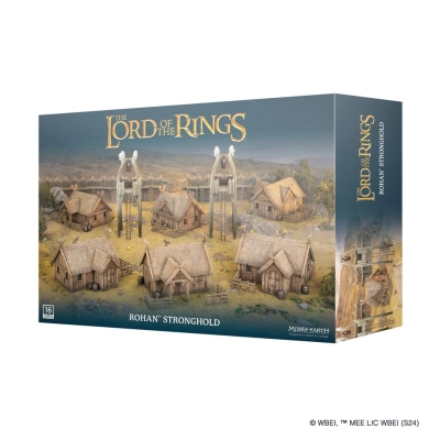 Tania sceneria The Lord of the Rings Rohan Stronghold z Games Workshop