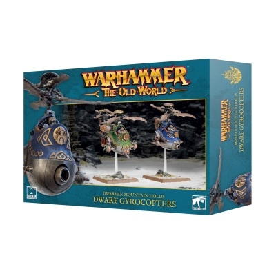 Tanie figurki Dwarfen Mountain Holds Dwarf Gyrocopters z Games Workshop