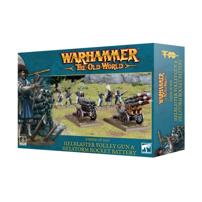 Warhammer The Old World Empire of Man - Helblaster Volley Gun & Helstorm Rocket Battery