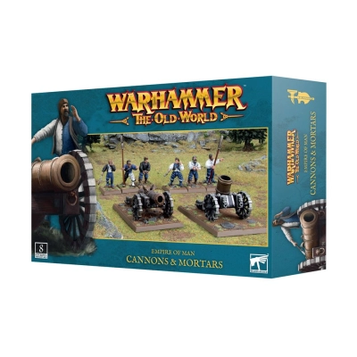 Tanie figurki The Old World Empire of Man Cannons & Mortars z Games Workshop