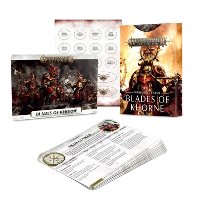 Warscroll Cards: Blades of Khorne