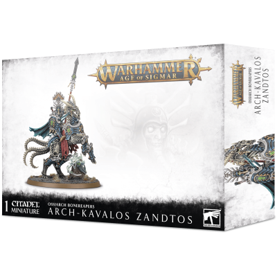 Arch-Kavalos Zandtos Dark Lance of Ossiarch Bonereapers