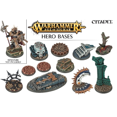 Warhammer Age of Sigmar Hero Bases - podstawki do gry