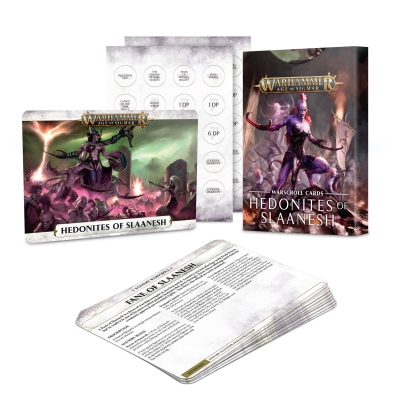 Warscroll Cards: Hedonites of Slaanesh