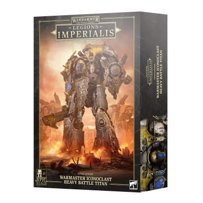 Tania figurka Legions Imperialis Warmaster Iconoclast Heavy Battle Titan z Games Workshop