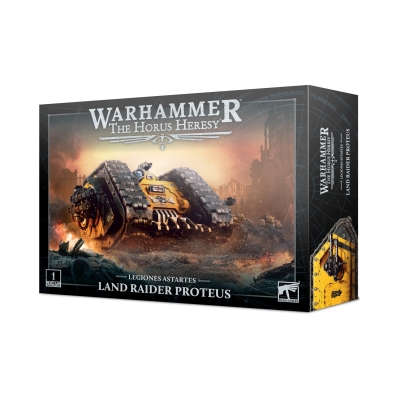 Tania figurka Legiones Astartes Land Raider Proteus z Games Workshop