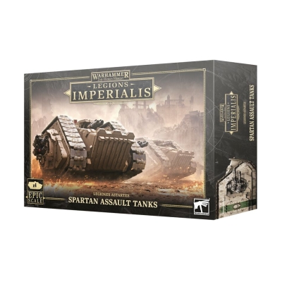 Tanie figurki Legions Imperialis Spartan Assault Tanks z Games Workshop