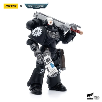 Iron Hands Assault Intercessors Sergeant Kalock - Figurka JOYTOY 12 cm