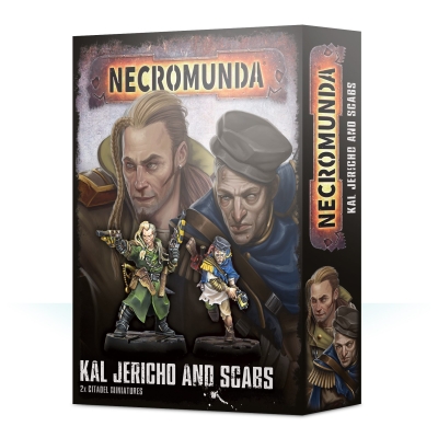 Tanie figurki Necromunda Kal Jericho and Scabs z Games Workshop