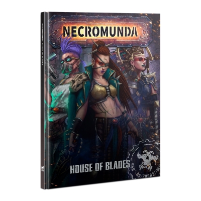 Tania książka Necromunda House of Blades z Games Workshop