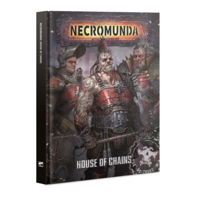 Tania książka Necromunda House of Chains z Games Workshop