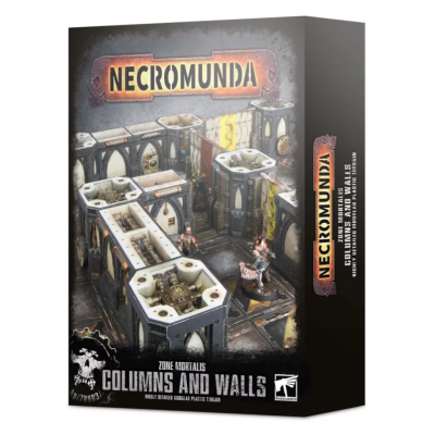 Tania sceneria Necromunda Zone Mortalis Columns and Walls z Games Workshop